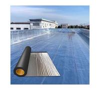 LXBAMKEA Autocollant Asphalte Imperméable Toiture Ruban De Réparation, Ruban Bitumineux, Réfléchissant Feuille D'aluminium, Sols Greniers Protection De Fenêtres sous-Couche Rouleau(Silver-2mm,1x3M)
