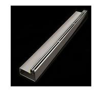 LXBAMKEA Caniveau À Grille en Acier Inoxydable, Drain De Tranchée Linéaire, Canal De Drainage des Eaux Pluviales pour Extérieurs Plages De Piscine Cours Jardins Trottoirs Parkings(10x5.5x100cm)