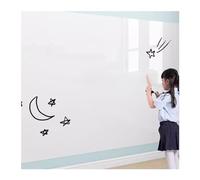 LXBAMKEA Papier Tableau Blanc Magnétique, Feuilles Tableaux Blancs Statiques, DIY Auto-adhésif Papier Effaçable À Sec, Bureau À Domicile École Bar Salle Jeux Tableaux Fond D'écran (Size : 47.25x78.75