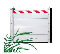 LXBche Barrière Anti-inondation Mobile, Barrière Anti-inondation en Aluminium, Barrières Anti-inondation pour Portes, Barrières Anti-inondation réutilisables pour Garage, sous-Sol et Porte d'entrée