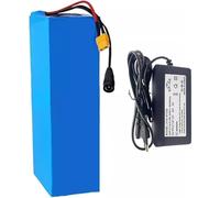 LXBche Batterie Lithium-ION 60 V 20 Ah 16S5P for vélo électrique, étanche, avec Chargeur, for Moteur 200 W, 500 W, 800 W, 1000 W(XT90)