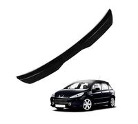 LXBSXY Becquet de Toit Arrière pour Peugeot 307 2006-2019, Spoilers Arrière De Voiture Aileron de Coffre Arrière Rechange pour Lèvre de Coffre Arrière Très Durable,A Black