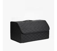 LXBSXY Organisateur de Coffre de Voiture en Cuir pour Renault Espace 6 (VI) I, Sacs pour Coffre Pliante Imperméable, Boîte Rangements pour Coffre, Intérieur Accessoires,A/Black