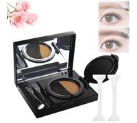 LXCJZY Eyebrow & Eyeliner Cream with Stamp, 2025 New Multi-Functional Double-Headed Eyeliner Stamp, 2 in 1 Eyebrow & Eyeliner Cream with Stamp (01#)