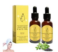 LXCJZY Frankincense Resin Infused Organic Black Seed, Frankincense Resin Oil for Face, Castor & Jojoba Oils, Natural Skin Care Products to Smooth Fine Lines and Wrinkles,Skincare Hydrates (30ml, 2pcs)