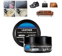 LXCJZY Leader Cleaning and Care Cream & Cleaning Paste for Leather Care,Leather Care Cleaning Paste,Upholstery Cleaner for Car Seats,Automotive Interior Leather Cleaning Cream (1pcs)