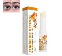 LXCJZY Lumistick for Eye Bags,Turmeric Eye Cream Stick,Moisturizing Hydrating Eye Cream, with Eye Cream Applicator Wand Stick (1)