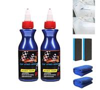 LXCJZY Nano Sparkle Wax for Car Scratches, 2024 New Scratch Repair Wax, Car Scratch Repair Paste, Car Scratch Repair Paste Polishing Wax, Car Scratch Remover Kit, Car Repair Scratches Paste (2Pcs)