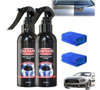 LXCJZY Nurafix Nano Car Spray,2024 New Scratch Remover,Cars Scratch Repair Nano Spray,Auto Nano Ceramic Coating Polishing Spraying,Fast Repairing Scratch (2pcs 120ml)