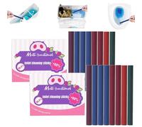 LXCJZY Sciasi Toilet Cleaning Sticks, Toilet Bowl Cleaners Drop in Tank, Multi-Functional Deodorizing Toilet Cleaning Sticks, Automatic Long-Lasting Freshness, Agent Tablets Block (1, 2set)