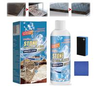 LXCJZY Stone Crystal Plating Agent,Stone Polishing and Coating Agent,Stone and Marble Cleaner,Marble Cleaner Stain Remover,Effectively Removes Oxidation and Rust Stains (1pcs)