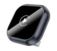 LXCMQL Carplay sans Fil pour Peugeot 5008 2017 2018 2019 2020 2021 2022 2023 2024, Compatible avec iOS CarPlay & Android Auto Plug & Play Connexion Rapide Bluetooth Commande Vocale,C-Grey