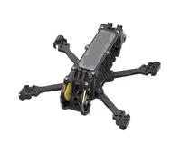 LXCOZED Cadre FPV 3 Pouces,5 pour FlyFishRC pour Volador VX3 O4, Compatible avec l'unité aérienne DJI pour kit RC Freestyle Quadcopter(VX3 O4 Black)