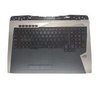 LXCOZED Clavier Latin avec Repose-Poignet rétroéclairé pour ASUS ROG G701, G701V, G701VO, G701VI, G701VIK, 13N0-SDA0421, 13NB09D0AP0321