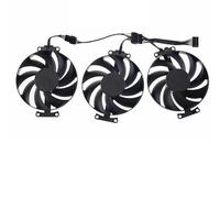 LXCOZED Ventilateur de Carte Graphique 75MM T128015BU pour ASUS pour Prime pour GeForce pour RTX 4070 pour 4060 Ti pour Super OC pour Edition(Right Fan)