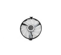 LXCOZED Ventilateur de Refroidissement FDC10U12S9-C pour XFX pour AMD pour Radeon RX 470 480 580 RX580 RX480 RX470 Edition Crimson Graphics Card Cooling(1-Fan Red)