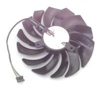 LXCOZED Ventilateur de Refroidissement pour Carte Graphique MSI RTX3060, RTX3060ti, RTX3070, Ventus 2X, 12 V, 0,40 A, 4 Broches(PLD10010S12HH-SHORT_NO RGB)