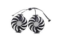 LXCOZED Ventilateur de Refroidissement pour Carte vidéo ASUS T129215SU FDC10U12D9-C CF1010U12D DC12 V 0,45 A pour Dual RTX 3060Ti 3070