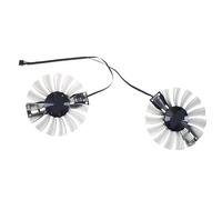 LXCOZED Ventilateur Graphique FD9015U12S DC12V 0,55 A FD8015H12S,32 A 4 Broches pour GAINWARD RTX2080Ti pour Phoenix GS(Left and Right Fans)