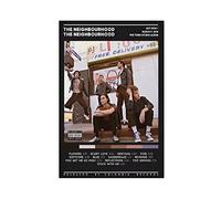 LXCT Poster sur toile « Hard to Imagine The Neighbourhood Ever Changing The Neighbourhood » pour décoration de chambre à coucher, de bureau, de chambre à coucher, sans cadre 30 x 45 cm
