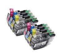 LXfOtG 1 Jeu de Cartouches d'encre compatibles LC451XL B-LC451XL Compatible avec imprimantes DCP-J1050DW DCP-J1140DW MFC-J1010DW(LC451XL-4Color 2Set)