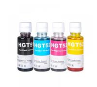 LXfOtG 100 ML 4 Pack Refill Dye Ink Compatible avec GT 5810 5820 Tank 450 455 500 510 515 516 519 530 559 570 610 615 651 imprimantes(Set)