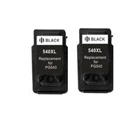 LXfOtG 2X Cartouches à Encre Noire compatibles Compatible avec PG540 PG540XL MG2180 MG3180 MG4180 MG4280 MX438 MX518 MX378 Remplacement des imprimantes