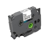 LXfOtG 9mm Black on White Label Tape TZE S221 Compatible with 1000 Label Maker Tack Acrylic Adhesive TZE S221 TZ S221