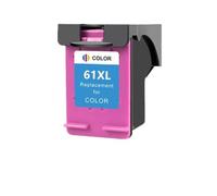 LXfOtG Cartouche à Encre Compatible Compatible avec 61xl 61 4500 4502 5530 DeskJet 1050 2050 3050 3054 3000 1000 1050 Imprimantes Remplacement Cartouche avec des modèles compatibles(1Pack Color)