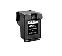 LXfOtG Cartouche à Encre Compatible Compatible avec 63 63xl Fonctionne avec Deskejt 1112 2130 2132 3630 et OfficeJet 3830 4650 4652 4516 4512 4520 Imprimantes(1 Black)