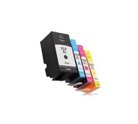 LXfOtG Cartouche d'encre 910xl 916xl Compatible avec OfficeJet 8010 8012 8014 8015 8017 8018 8020 8022 910 916XL(BKCMY-4COLORS)