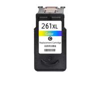 LXfOtG Cartouche d'encre Compatible avec PG260 CL261 260xl 261xl Compatible avec TS5320 TS6420 TR7020 Imprimante à Jet d'encre(1 Color)