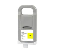 LXfOtG Cartouche d'encre Compatible PFI706 700ml Compatible avec série IPF, y Compris IPF8400 IPF9400 IPF8410 IPF9410 IPF8410S IPF9410S avec Encre pigmentée(PFI-706 Y)