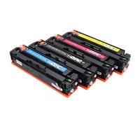 LXfOtG Cartouches de Toner 4 Couleurs Compatible avec Les imprimantes LBP663CDW MF742CDW MF744CDW MF746CX CRG055(055 1set with Chip)