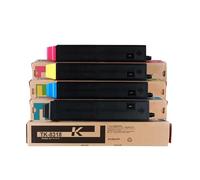 LXfOtG Ensemble de Cartouche de Toner 4 Color TK-8315 TK-8316 TK-8317 TK-8319 Compatible avec l'imprimante TaskalFA 2550CI(4Color TK-8318 CN)