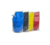 LXfOtG Ensemble de Poudre de Toner 4KG Compatible SPC811 C810 CMYK Recharge Toner 810