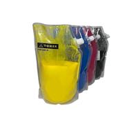 LXfOtG Ensemble de Poudre de Toner CMJN Compatible avec la Recharge Press C8000 4KG
