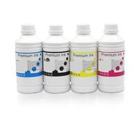 LXfOtG Ink Compatible with Workforce Pro imprimantes WF-8090 WF-8590 WF-6090 WF-6530 WF-6590 et modèles compatibles T748 XL T748 T748 XXL 1000ML(Pigment Ink-1Set 4CR)