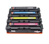 LXfOtG Jeu de Cartouches de Toner compatibles, 4 pièces, Compatible avec imprimante Laser modèles M454 M454dw M454nw MFP M479 M479dw M479fdw W2030A W2040A(1set 414A with Chip)