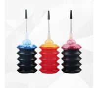 LXfOtG Kit d'encre de Colorant de Recharge Universel 30 ML Compatible avec Divers modèles d'imprimante Compatible avec la Cartouche d'encre Ciss Remployage du réservoir d'encre(3pcs Color)