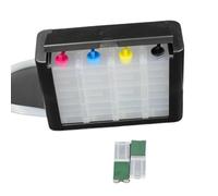 LXfOtG Kit système à Encre Continue Compatible avec Les imprimantes 4 Couleur Bricolage cis à Encre Alimentation Accessoire