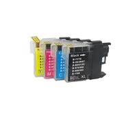 LXfOtG Les Cartouches à Encre compatibles Compatible avec LC980 LC975 LC39 LC985 fonctionnent avec MFC-930CDN MFC-935CDN MFC-J950DN MFC-J415W Cartridge IMPRIMÉ(1BK1C1M1Y)
