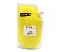 LXfOtG Modèles de Poudre de Toner Compatible avec l'imprimante 7525 7556 7955 2276 3374 3376 4476 5576 7556 7858 7530 7425 7428 7435 500G(500g Yellow)