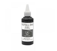 LXfOtG Recharges à Encre Pigment Compatible avec Les imprimantes compatibles avec Surecolor P600 P800 P808 3800 3880 3890 9 Bouteille de 100 ML d'encres de Couleur(Light Black)