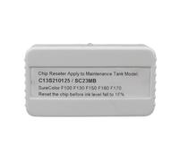 LXfOtG Réinitialiseur de Puce de boîte de Maintenance d'encre usagée SC23MB, Compatible avec l'imprimante SC-F100 SC-F130 SC-F160 SC-F170 F100 F130 F160 F170