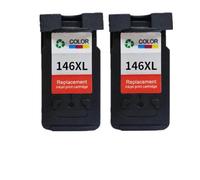 LXfOtG Remplacement de la Cartouche d'encre Compatible avec PG145 CL146 145xl 146xl Compatible avec Les imprimantes MG2410 MG2510(2 Color)