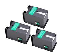 LXfOtG T6711 Boîte du réservoir de Maintenance Compatible avec Les modèles d'imprimantes WF-3010 WF-3520 WF-3530 WF-3540 WF-3531 WF-3641 WF-7111 WF-7510 WF-7520 WF-7611(T6711 3PCS)