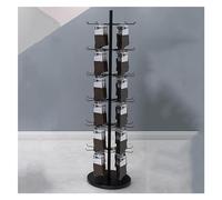 LXGJSQY Présentoir de Chaussette de Cintre de vêtement, présentoirs de vêtements rotatifs Multicouches avec Base, présentoir de Pendentif de Bijoux en Fer pour Les magasins de vêtements