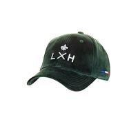 LXH - Casquette 100% Velours de Soie - Collection Auvergne - Modèle Mixte - Taille Unique - Vert
