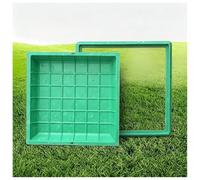 LXHELIVERY Couvercle Regard Encastrable pour Gazon - Bac Plantation Composite Invisible Égouts Et Drains Pluviaux - Cache-Regard Décoratif Jardin, Aménagement Paysager, Parcs Et Allées.(80X80CM)